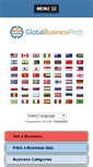 Mobile Screenshot of globalbusinesspitch.com